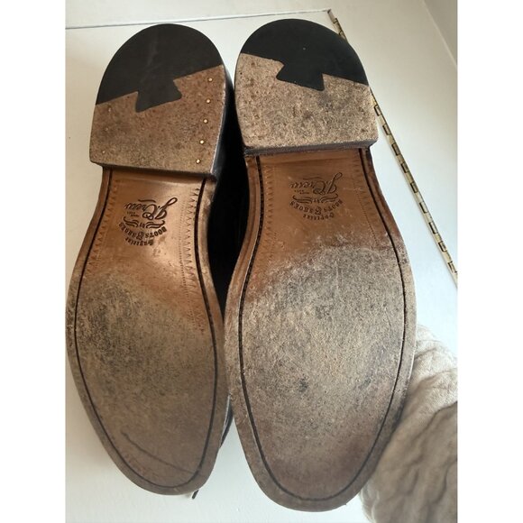 J Crew Ludlow derbys Men's Dress Shoe Leather Dark Brown $248 Size 10 [jb] - Picture 8 of 8